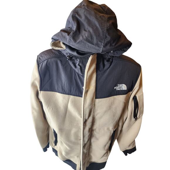 North Face Jacket Mens Large Hooded Highrail Fleece Lined Zip Gorpcore Winter - Picture 1 of 16
